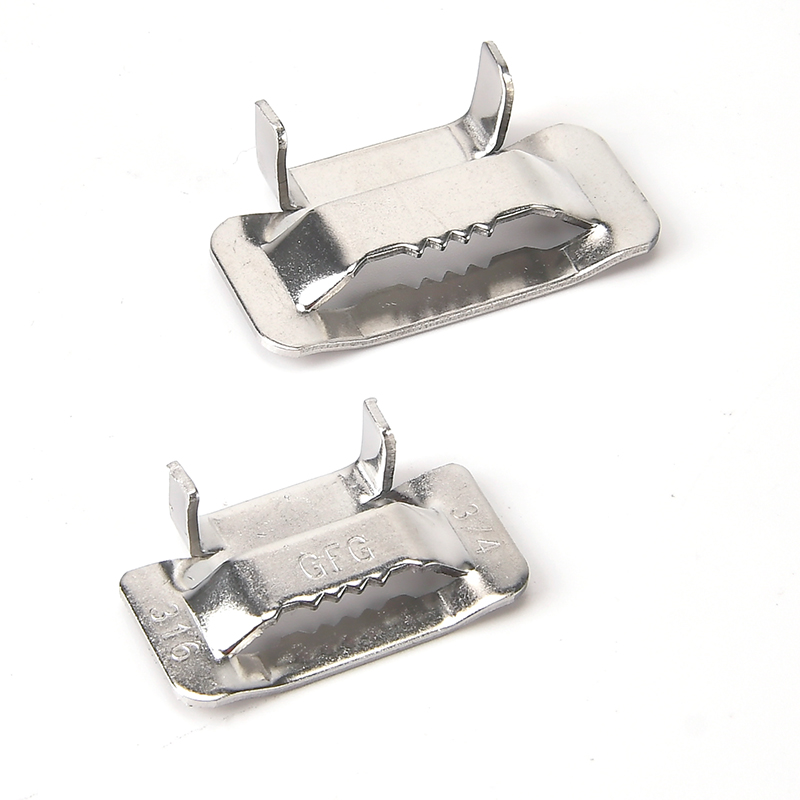 Teeth type stainless steel buckle